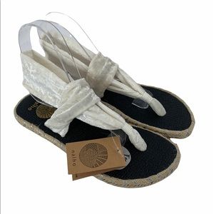 Nahlo Memory Foam Yoga Mat Sandals Ganika Size 9.5